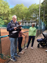 Markus teilt die Gruppen ein